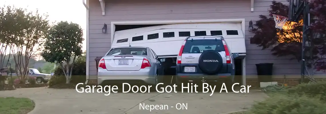 Garage Door Got Hit By A Car Nepean - ON