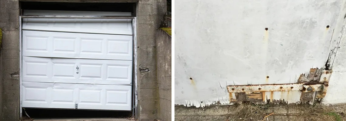 Rotten Commercial Garage Door Repair in Nepean, ON