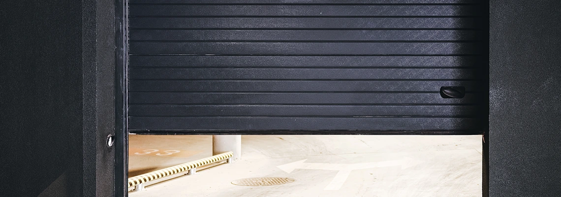 Residential Black Garage Door Installation in Nepean, ON