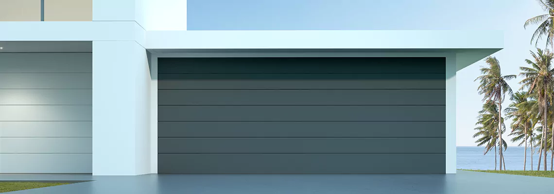 Insulated Modern Garage Doors in Nepean, Ontario