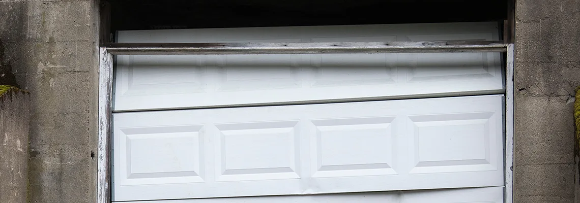 Fallen Commercial Garage Door Repair in Nepean, Ontario